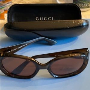 Authentic Gucci sunglasses with case